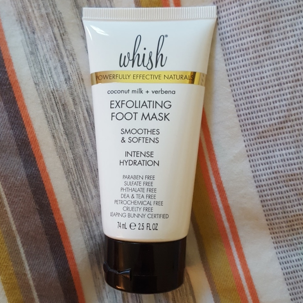 Whish  exfoliating foot mask